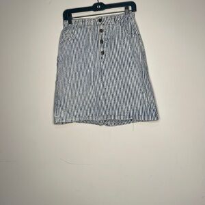 VTG Hunt Club denim striped size 4 skirt​